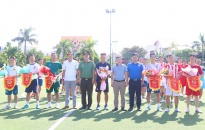 Công an huyện Kiến Thụy tổ chức giải bóng đá lần thứ VI, năm 2023