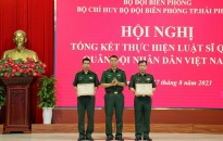 Bộ đội Biên phòng thành phố Hải Phòng:  Tổ chức tổng kết Luật Sĩ quan Quân đội nhân dân Việt Nam