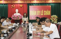Ban Thường vụ Quận ủy Lê Chân:  Triển khai 12 nhiệm vụ trọng tâm tháng 9-2023
