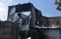 Hai người thoát nạn sau vụ cháy ở xã Tiên Thanh (Tiên Lãng) 