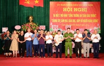 Xã Nam Sơn (huyện An Dương): Ra mắt 2 mô hình  “Cổng trường an toàn giao thông” và “Chung tay cảm hóa, giáo dục, giúp đỡ người hoàn lương” 