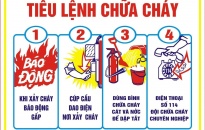 Những lưu ý tự mình cứu mình khi gặp hỏa hoạn