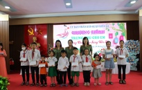 Hội phụ nữ Công an thành phố tặng quà trẻ em dịp Trung thu