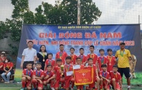 Bế mạc giải bóng đá nam thiếu niên, nhi đồng tranh cúp Lê Chân năm 2023