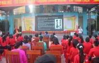 Tuyên truyền về chăm sóc sức khỏe sinh sản tuổi vị thành niên cho gần 1.000 học sinh Trường THCS Vĩnh Niệm (quận Lê Chân)