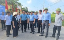 Huyện Vĩnh Bảo: Khởi công Dự án xây dựng các công trình nông thôn mới kiểu mẫu tại xã Thắng Thủy