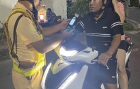 Công an huyện Kiến Thụy: Xử lý 2 trường hợp xe mô tô vi phạm nồng độ cồn