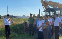 Quận Hải An: Cưỡng chế thu hồi đất 1 hộ dân phục vụ dự án xây dựng đường giao thông phường Đằng Hải  