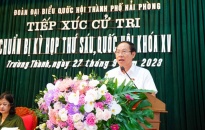 Đồng chí Lê Tiến Châu, Bí thư Thành ủy được bầu là Trưởng Đoàn đại biểu Quốc hội khóa 15 thành phố Hải Phòng 