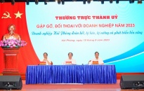 Thành ủy; UBND thành phố Hải Phòng gửi thư chúc mừng nhân Ngày Doanh nhân Việt Nam 13-10