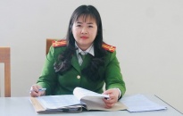 Trung tá Vũ Thị Trang – Trưởng Công an xã tận tâm, trách nhiệm
