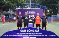 Giải Bóng đá Vô địch các các câu lạc bộ thành phố, Cúp Chuyên đề An ninh Hải Phòng-Nhựa Thiếu niên Tiền Phong lần thứ 22: Đi tìm 2 ứng cử viên mạnh nhất đá trận chung kết