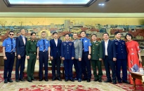 Phó Chủ tịch UBND thành phố Hoàng Minh Cường tiếp Đoàn tàu huấn luyện BADARO của Lực lượng bảo vệ bờ biển Hàn Quốc