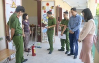 Đoàn kiểm tra liên ngành quận Dương Kinh kiểm tra công tác Phòng cháy, chữa cháy trên địa bàn 