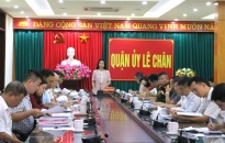 Quận ủy Lê Chân:  Quyết liệt các giải pháp tăng thu ngân sách cuối năm