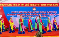 Rộn ràng Ngày hội Đại đoàn kết dân tộc tại phường Vĩnh Niệm (quận Lê Chân)
