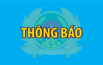 Thông báo tuyển chọn công dân vào Công an nhân dân