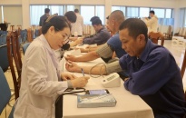 Trung tâm Kiểm soát Bệnh tật thành phố: Phối hợp kiểm tra sức khỏe 50 nhân viên lao động