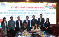 Bệnh viện Hữu nghị Việt Tiệp: Ký kết thỏa thuận hợp tác thành lập Trung tâm thẩm mỹ Việt Tiệp – Hàn Quốc tại Hải Phòng
