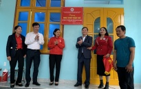 Khánh thành nhà chữ thập đỏ tặng gia đình anh Nguyễn Văn Quân