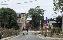 Thông tin về việc rào chắn lối đi từ QL5 qua ga Dụ Nghĩa (xã Lê Thiện, huyện An Dương) 
