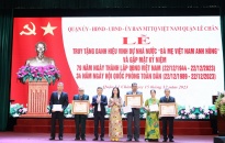 Quận Lê Chân:  Truy tặng danh hiệu “Bà mẹ Việt Nam anh hùng”