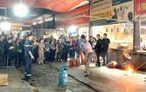Kiểm tra an toàn phòng cháy chữa cháy và cứu nạn cứu hộ tại các chợ trên địa bàn