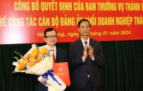 Đồng chí Bùi Thành Cương được bổ nhiệm giữ chức Phó bí thư Đảng ủy Khối Doanh nghiệp thành phố