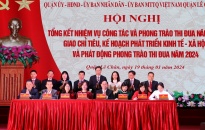 Quận Lê Chân:  Ký kết giao ước thi đua thực hiện nhiệm vụ năm 2024