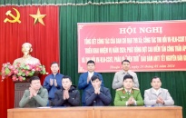 Ban Chỉ đạo 799 xã Thuận Thiên: Phát động đợt cao điểm tấn công, trấn áp tội phạm bảo đảm ANTT Tết Nguyên đán 2024