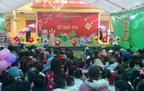 Sôi nổi chương trình “Hội chợ Tết quê em” tại Trường Mầm non Hòa Nghĩa (quận Dương Kinh)