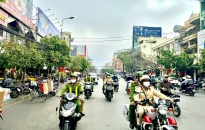 Lực lượng Cảnh sát GTTT Công an quận Lê Chân:  Đảm bảo trật tự an toàn giao thông trước, trong và sau Tết Nguyên đán 2024