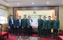 Chủ tịch UBND thành phố Nguyễn Văn Tùng thăm,  chúc Tết cán bộ, chiến sĩ Bộ đội Biên phòng
