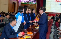 Thường trực Thành ủy gặp mặt, chúc Tết cơ quan Ủy ban MTTQ Việt Nam và các tổ chức chính trị - xã hội thành phố