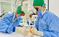 Bệnh viện Mắt Hải Phòng cấp cứu kịp thời ca bệnh vỡ nhãn cầu do tai nạn lao động
