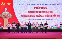 Huyện Thuỷ Nguyên tiếp xúc 571 thanh niên lên đường nhập ngũ năm 2024