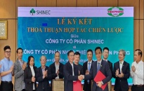 Nhựa Tiền Phong ký hợp tác chiến lược với Shinec