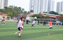 Khai mạc Giải bóng đá nam 7 người khối Cảnh sát nhân dân