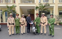 Đội CSGT-TT Công an quận Hồng Bàng bắt giữ đối tượng  tàng trữ ma túy