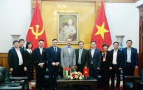 Chủ tịch UBND thành phố tiếp xã giao Đại sứ đặc mệnh toàn quyền Các Tiểu vương quốc Ả Rập thống nhất tại Việt Nam