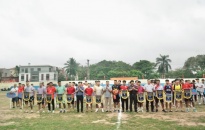 Khai mạc Giải bóng đá thanh niên huyện Kiến Thuỵ năm 2024