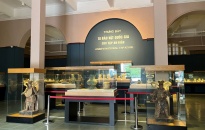 Bảo tàng Hải Phòng chuẩn bị trưng bày bộ hiện vật bằng vàng dâng cúng nữ tướng Lê Chân vào ngày 11/5 tới
