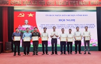 Huyện Vĩnh Bảo Nhiều tập thể cá nhân được biểu dương trong phòng, chống thiên tai, tìm kiến cứu nạn năm 2023