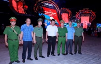 Các lực lượng Công an thành phố góp sức làm nên thành công đêm hội 'Hải Phòng - Bừng sáng miền di sản'