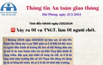 Thông tin an toàn giao thông ngày 21/5/2024: Xảy ra 1 vụ TNGT trên đường Phạm Văn Đồng