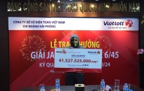 Lần đầu tiên Hà Giang có người trúng xổ số hơn 41 tỷ đồng