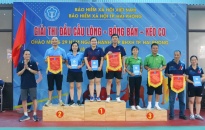 BHXH thành phố Hải Phòng:  Sôi nổi giải thi đấu thể thao chào mừng kỷ niệm 29 năm ngày thành lập (01/08/1995-01/08/2024)