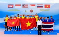 Việt Nam dẫn đầu tại Giải Đua thuyền Canoeing vô địch U19, U23 và vô địch Đông Nam Á