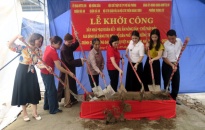 Khởi công xây Nhà Chữ thập đỏ cho gia đình bà Đặng Thị Hoa tại phường Tràng Cát (quận Hải An)