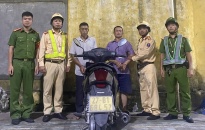 Đội CSGT-TT Công an quận Hồng Bàng bắt giữ đối tượng  tàng trữ trái phép ma túy